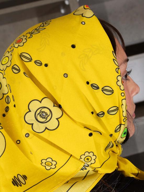  Studio 528 머플러/스카프 스튜디오 528 스콜피 요! 코튼 반다나 레몬 - OTHER BRANDS