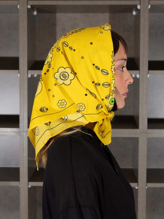  Studio 528 머플러/스카프 스튜디오 528 스콜피 요! 코튼 반다나 레몬 - OTHER BRANDS