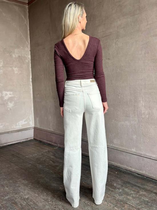  에이골디 바디수트 티셔츠 아골데 다를라 바디수트 - AGOLDE