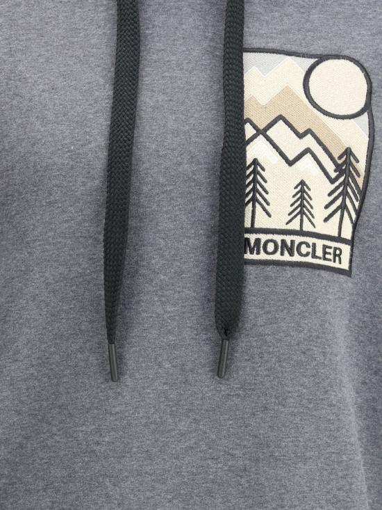 25FW 몽클레어 스웨터 K20978G00010899RB 989 GREY - MONCLER