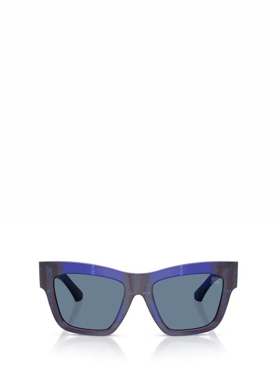 25FW 버버리 안경 00 538212350 BE4449 411480 CHECK BLUE