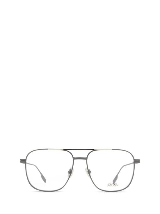 25FW 에르메네질도제냐 안경 00 538208447 EZ5300 009 Silver