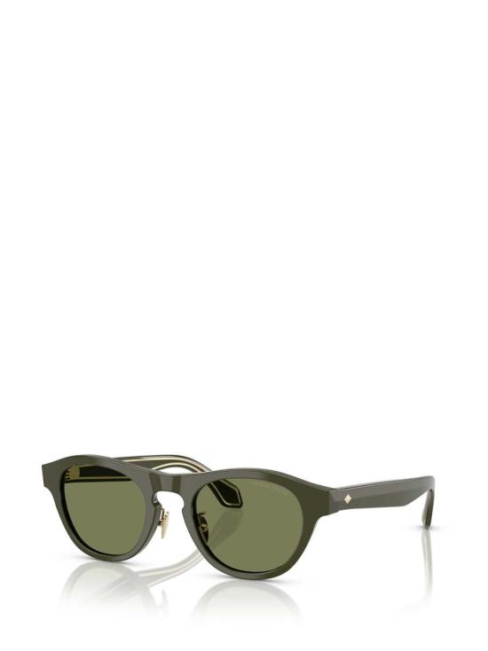 25FW 조르지오 아르마니 안경 00 538202400 AR8225 61932A SOLID DARK GREEN - GIORGIO ARMANI