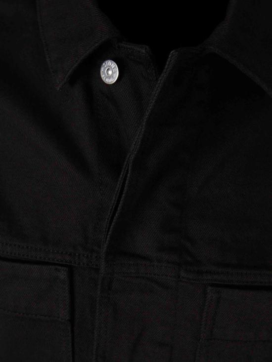 25FW Stone Island Denim 자켓 K2S15Q100027 V0029 Black - OTHER BRANDS