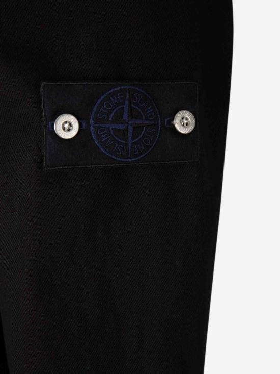 25FW Stone Island Denim 자켓 K2S15Q100027 V0029 Black - OTHER BRANDS