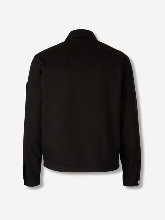 25FW Stone Island Denim 자켓 K2S15Q100027 V0029 Black - OTHER BRANDS