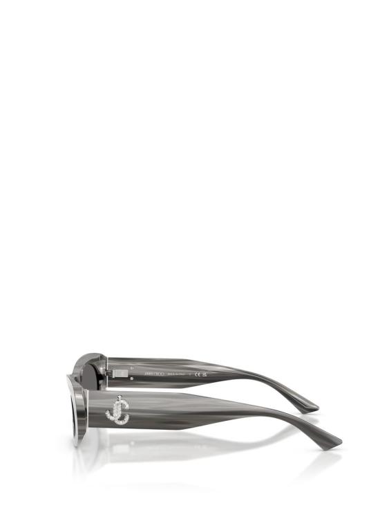 25FW 지미추 안경 00 538213258 JC5038BU 506387 STRIPED BLACK - JIMMY CHOO