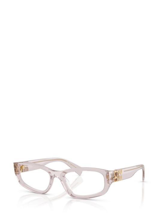25FW 미우미우 안경 00 538222612 MU 04YV 12W1O1 MAUVE TRANSPARENT - MIU MIU