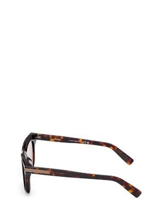 25FW 에르메네질도제냐 안경 00 538220368 EZ0270 55E Brown - ERMENEGILDO ZEGNA