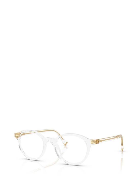 25FW 미우미우 안경 00 538201224 MU 02WV 15Z1O1 TRANSPARENT - MIU MIU