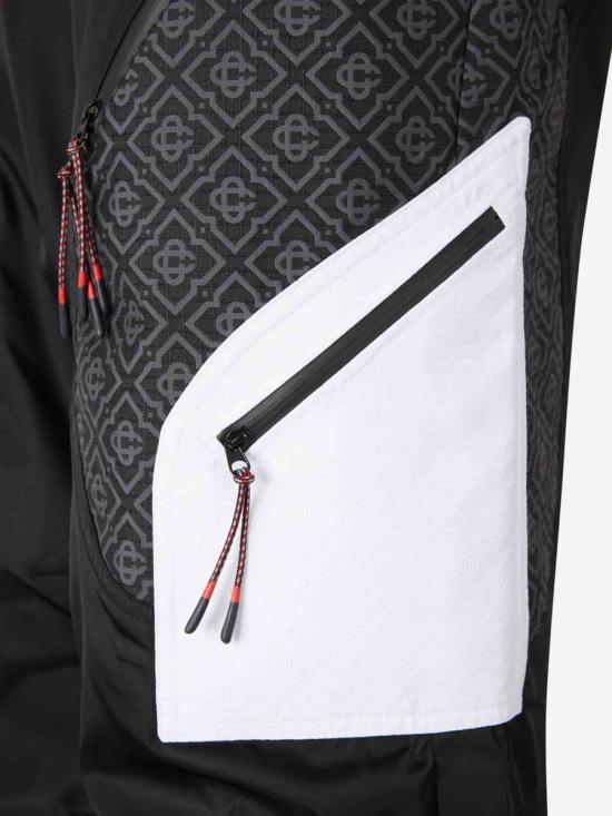 25FW 카사블랑카 숏팬츠 TR 324 01 EX BLACK Black - CASABLANCA