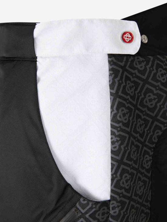 25FW 카사블랑카 숏팬츠 TR 324 01 EX BLACK Black - CASABLANCA