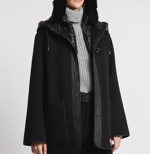 25FW 페이 무톤 NAW13513180ZYCB999B999 Black - FAY