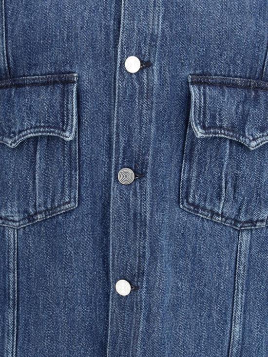 25FW 나마체코 긴팔 셔츠 NW25401N1350WA 5300 BLUE - NAMACHEKO