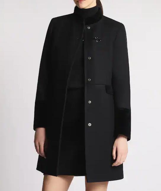 25FW 페이 코트 NAW50513130SGLB999B999 Black - FAY