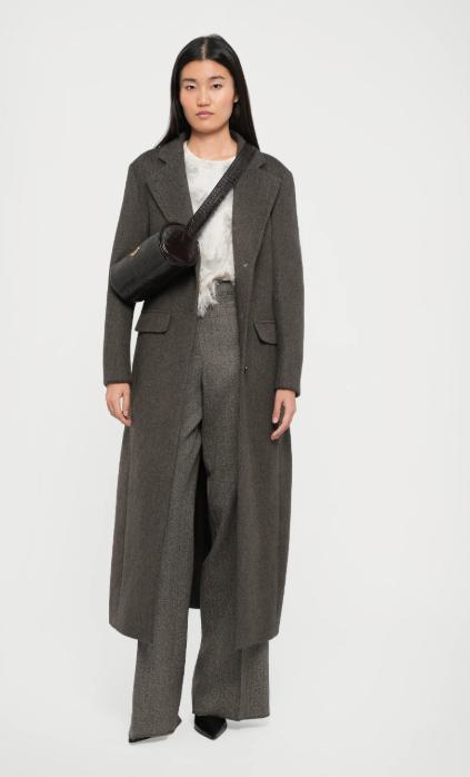 25FW 마렐라 코트 GIOSTRO010 MARRONE DIAGONALE BROWN - MARELLA