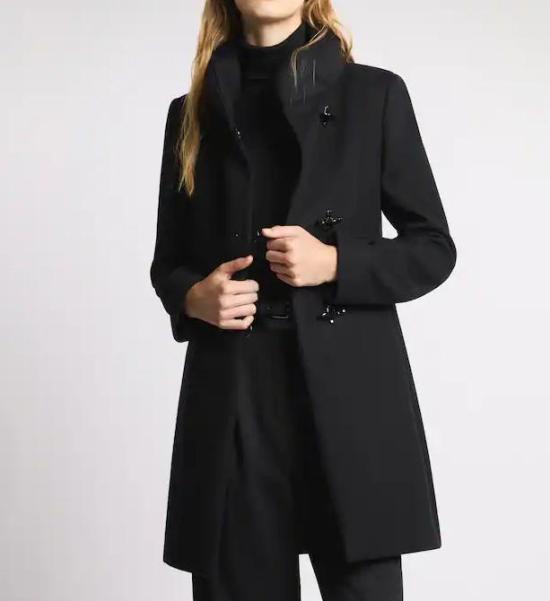 25FW 페이 코트 NAW5051Y050SGLB999B999 Black - FAY