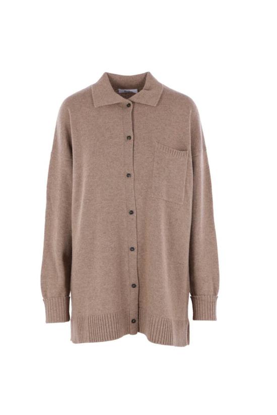 25FW 막스마라 버튼업 캐시미어 가디건 2521346012600116002 DARK CACHA