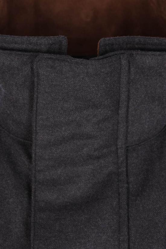 25FW 오라리 코트 A25AB02CFTOPCHARCOAL TOP CHARCOAL - AURALEE