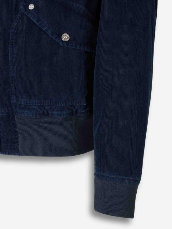 25FW Stone Island Denim 봄버 자켓 K2S154100123 V0021 MIDNIGHT BLUE - OTHER BRANDS