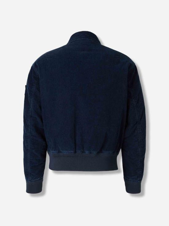 25FW Stone Island Denim 봄버 자켓 K2S154100123 V0021 MIDNIGHT BLUE - OTHER BRANDS