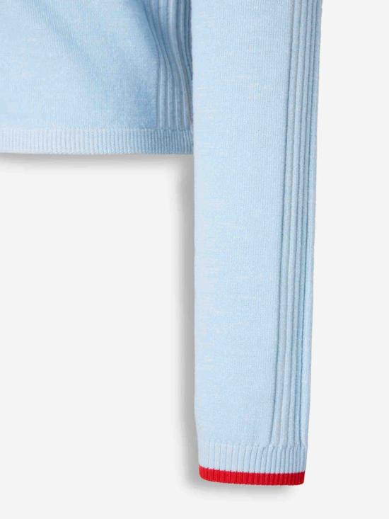 25FW 카사블랑카 스웨터 KW 1053 01 EX BLUE - CASABLANCA