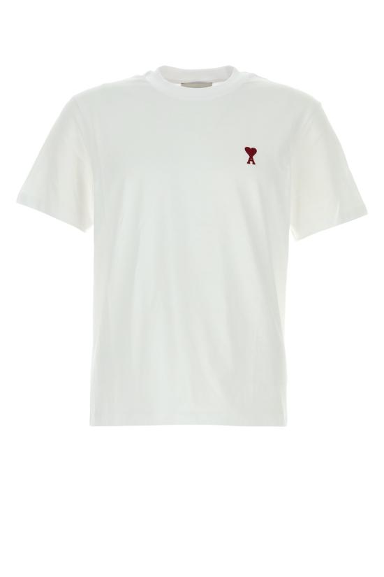 26SS 아미 반팔 티셔츠 BFUTS035724 100 White