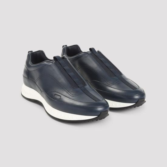 25FW 존롭 스니커즈 AAD98CL 5A NAVY - JOHN LOBB