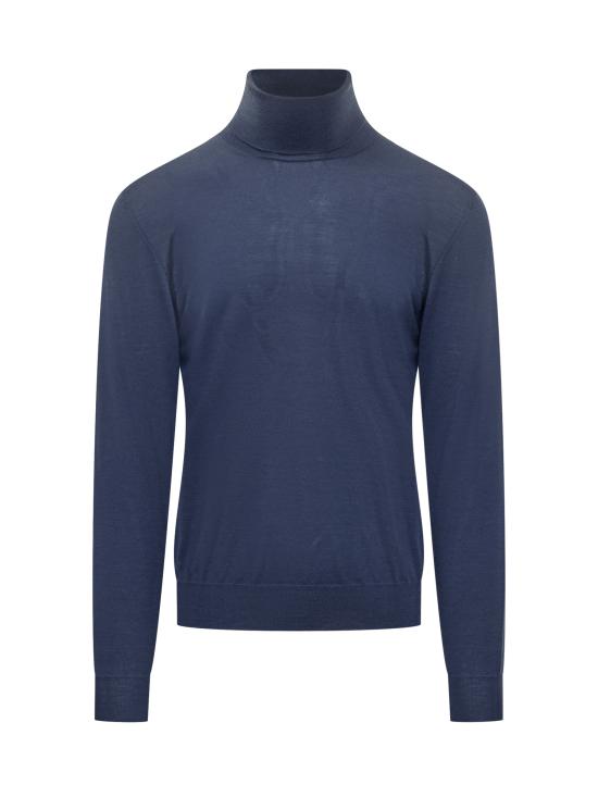 25FW 필리포 드 로렌티스 터틀넥 DV1MLLSC18R 880 BLU APERTO