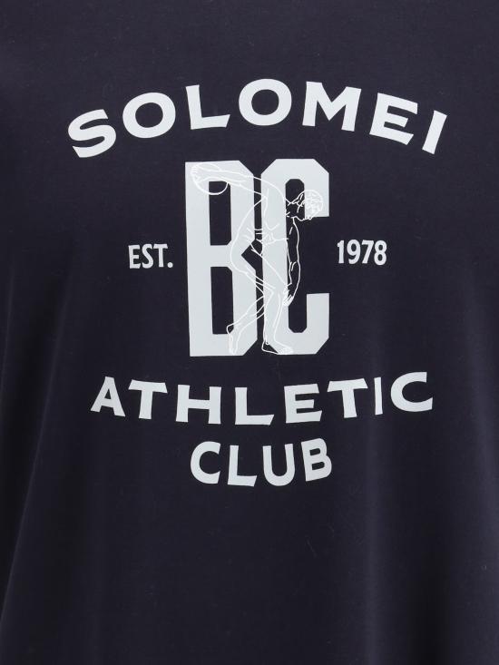 25FW 브루넬로 쿠치넬리 반팔 티셔츠 M0B133386G C4425 BLUE - BRUNELLO CUCINELLI