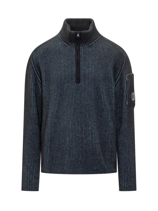 25FW 씨피 컴퍼니 스웨터 19CMKN257A006170A 815 AEGEAN BLUE