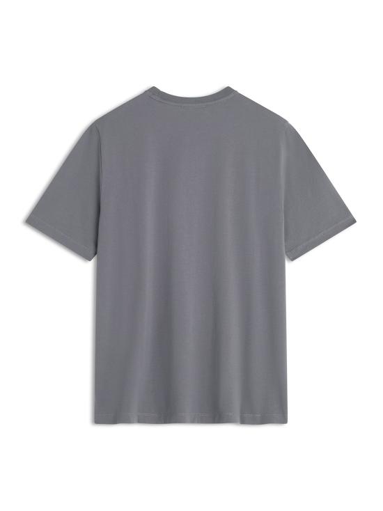 26FW 메종키츠네 폭스 헤드 레귤러 티셔츠 PM00107KJ7026 P180 CHARCOAL - MAISON KITSUNE