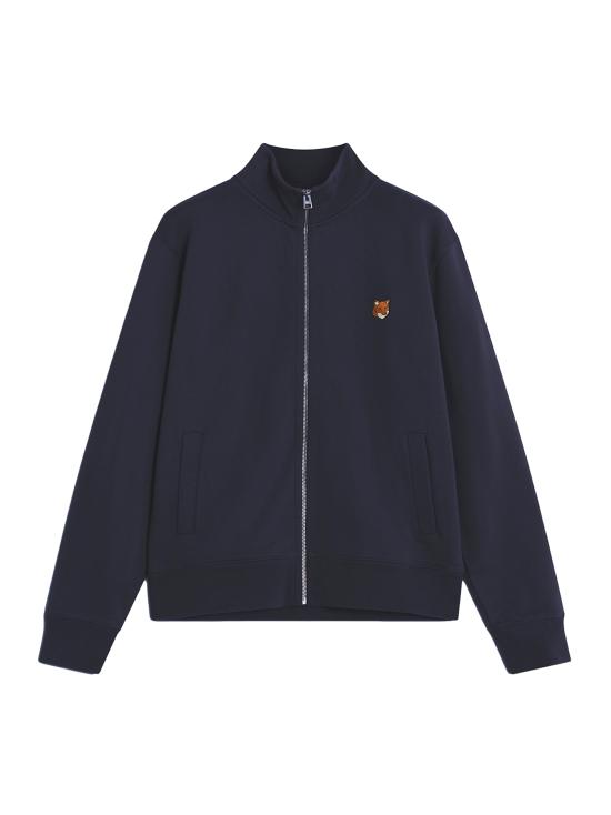 26FW 메종키츠네 폭스 헤드 지퍼 레귤러 스웨트셔츠 PM02134KM0340 0413 CLASSIC NAVY