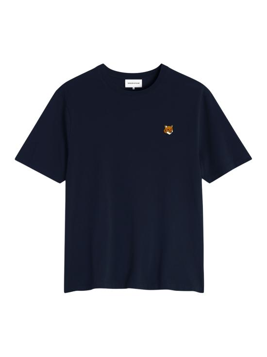 26FW 메종키츠네 반팔 티셔츠 PM00107KJ7026 0413 CLASSIC NAVY