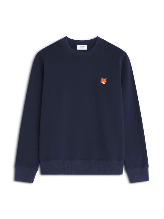 26FW 메종키츠네 폭스 헤드 레귤러 폴로 티셔츠 PM00303KM0340 0413 CLASSIC NAVY