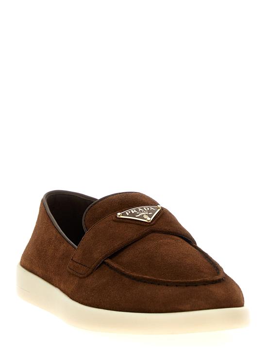 25FW 프라다 로퍼 1D222NFB0253LOLF0324 Brown - PRADA