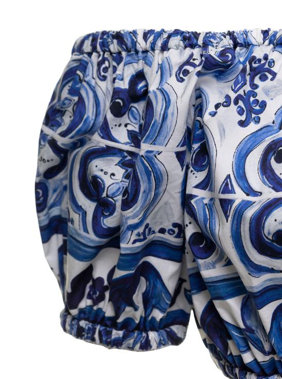 25FW 돌체앤가바나 탑 F755RTHH5BAHA3TN Blu - DOLCE & GABBANA