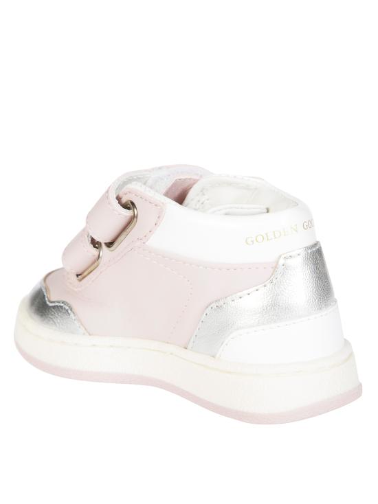 25FW [키즈] 골든구스 스니커즈 GJF00773 F007418 257 PINK SILVER WHITE 25737 ORO - GOLDEN GOOSE