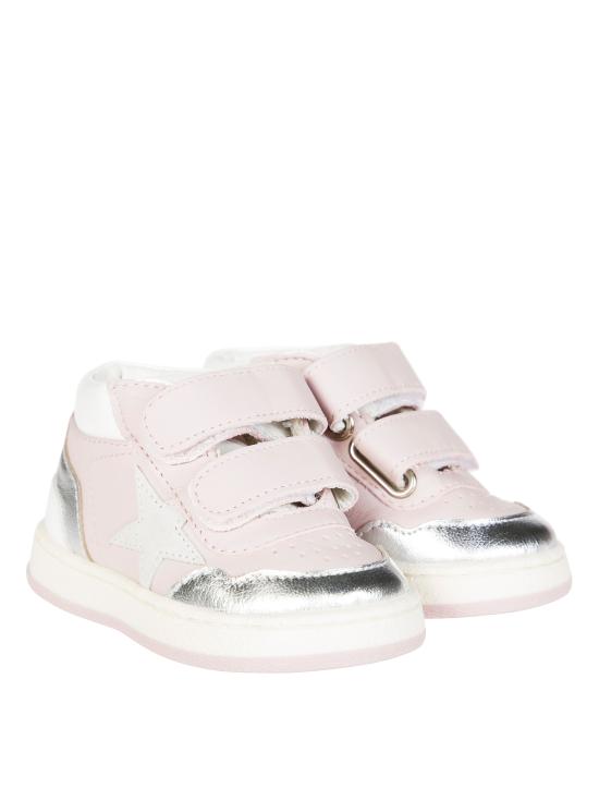 25FW [키즈] 골든구스 스니커즈 GJF00773 F007418 257 PINK SILVER WHITE 25737 ORO - GOLDEN GOOSE