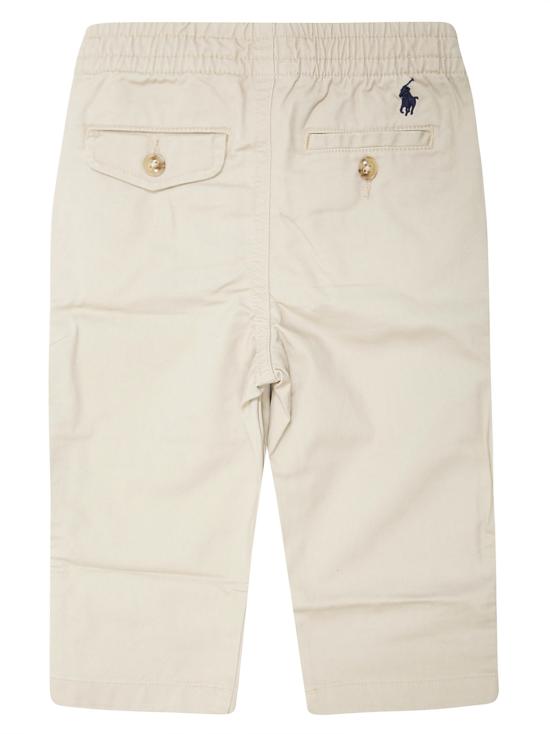 24FW [키즈] 랄프 로렌 스트레이트 팬츠 320855803001 CLASSIC KHAKI VERDE - RALPH LAUREN