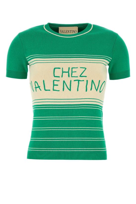 25FW 발렌티노 가라바니 스웨터 7B3KC65C9EM CSW Green