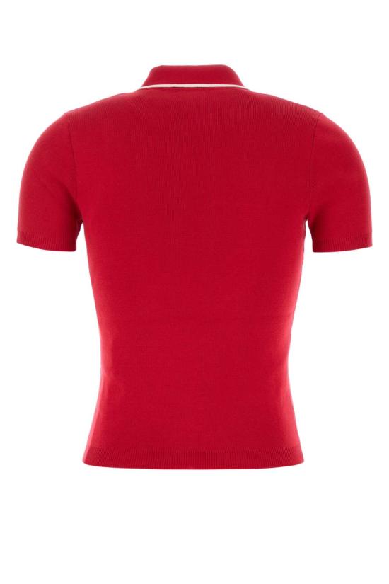 25FW 발렌티노 가라바니 폴로 티셔츠 7B3KC65F9EQ BRT Red - VALENTINO GARAVANI