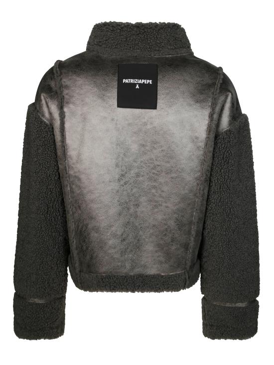 25FW [키즈] 파트리지아페페 패딩 7O0043 E067 S732 GRAY SUEDE GRIGIO - PATRIZIA PEPE