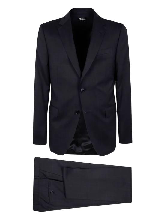 25FW 에르메네질도제냐 수트 세트 222736A2 281CGN 006 BLACK - ERMENEGILDO ZEGNA