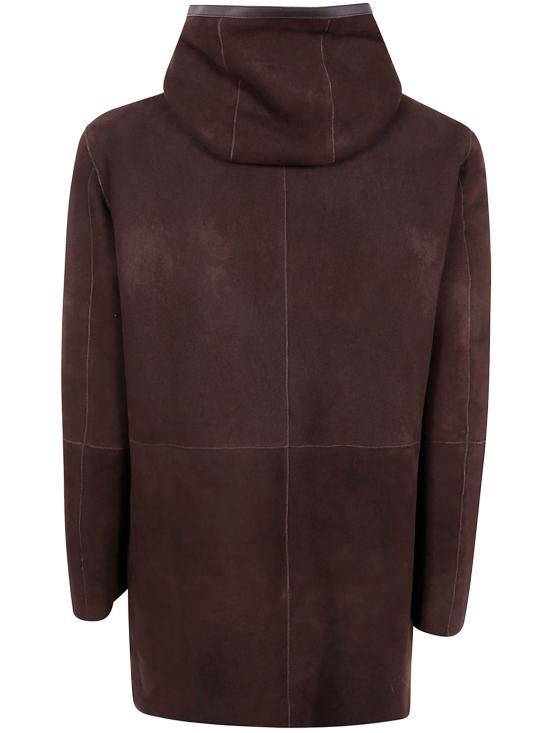 25FW 딸리아토레 무스탕 CHI2509 25I378 DARK BROWN - TAGLIATORE