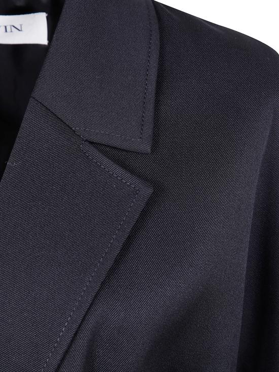 25FW 랑방 수트 자켓 RW JA0024 4885 H25 10 BLACK - LANVIN
