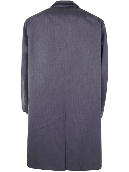 25FW 컬러 코트 25WCM C06113 06 MIDDLE GRAY - KOLOR