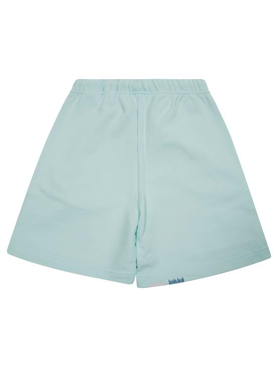 25SS [키즈] 팜앤젤스 티셔츠 PBCI006S25FLE0014055 PA EMBROIDERY MULT SWEATSHORT SKY BLUE - PALM ANGELS