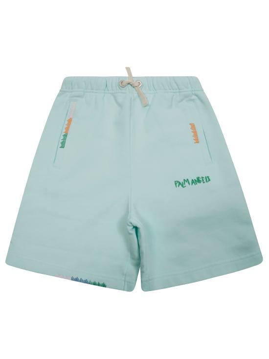 25SS [키즈] 팜앤젤스 티셔츠 PBCI006S25FLE0014055 PA EMBROIDERY MULT SWEATSHORT SKY BLUE