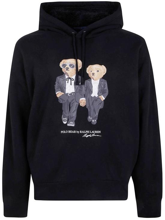 25FW 폴로 랄프로렌 후드 티셔츠 710 981 802 001 POLO BLK ELV HOLIDAY BEAR - POLO RALPH LAUREN